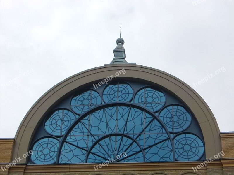 Window Glass Glass Facade Arch Building