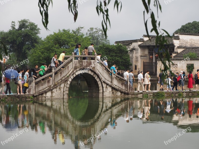 Bridge China Water Sea Asia