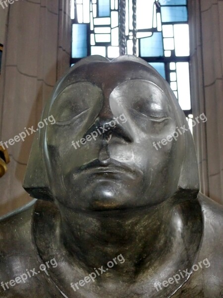 Cologne Barlach Antoniterkirche Artwork Angel