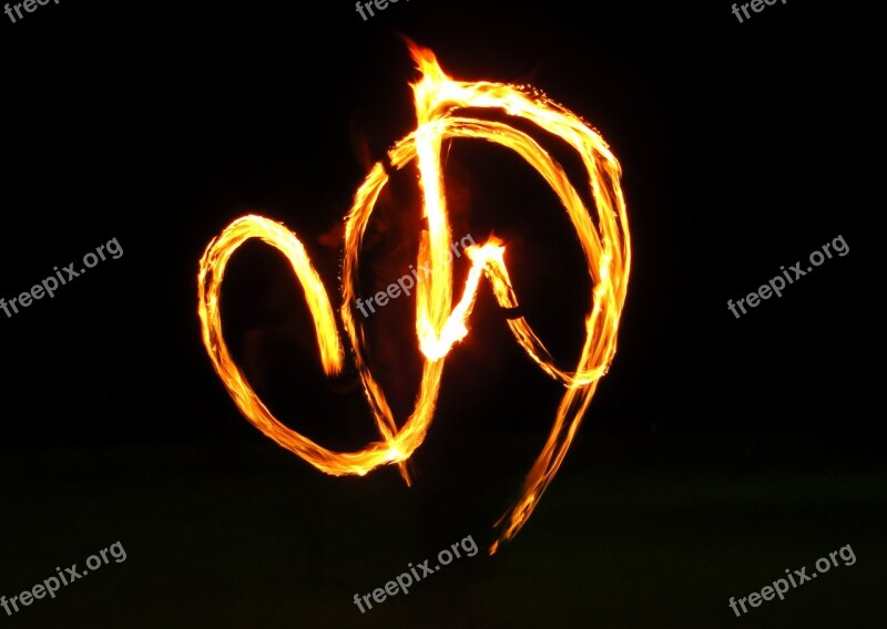 Fire Poi Feuerpoi Juggling Juggler