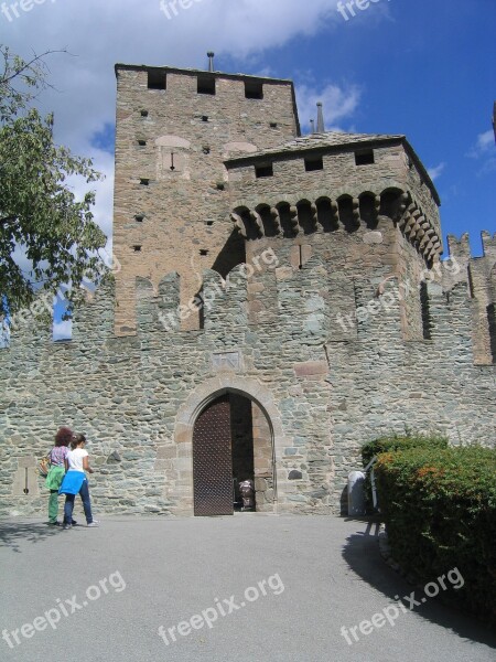 Castle Val D'aosta Castles View Free Photos