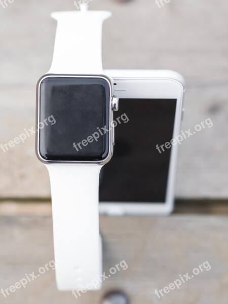 Iphone Iwatch Smartphone Smartwatch Smart