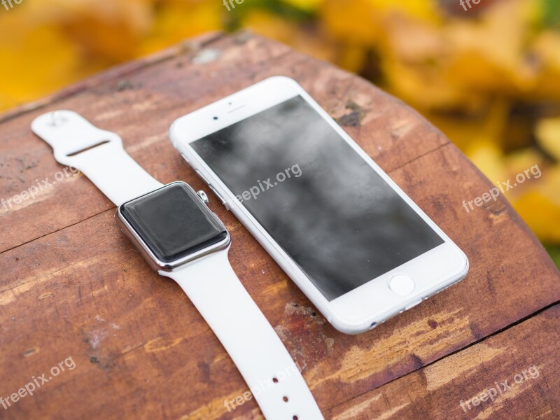 Iphone Iwatch Smartphone Smartwatch Smart