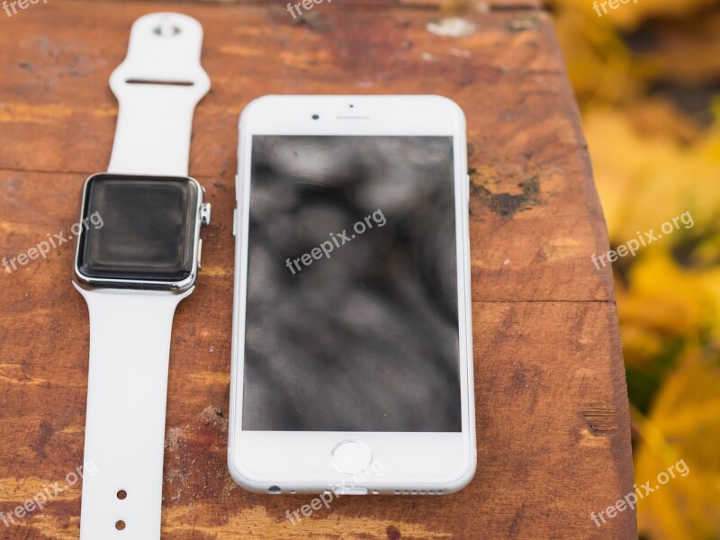 Iphone Iwatch Smartphone Smartwatch Smart