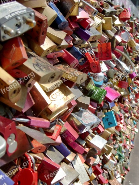 Cologne Castles Padlocks Love Symbol Love