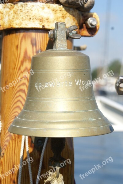 Sailing Vessel Ship Bell Ship Accessories Metallic Ship