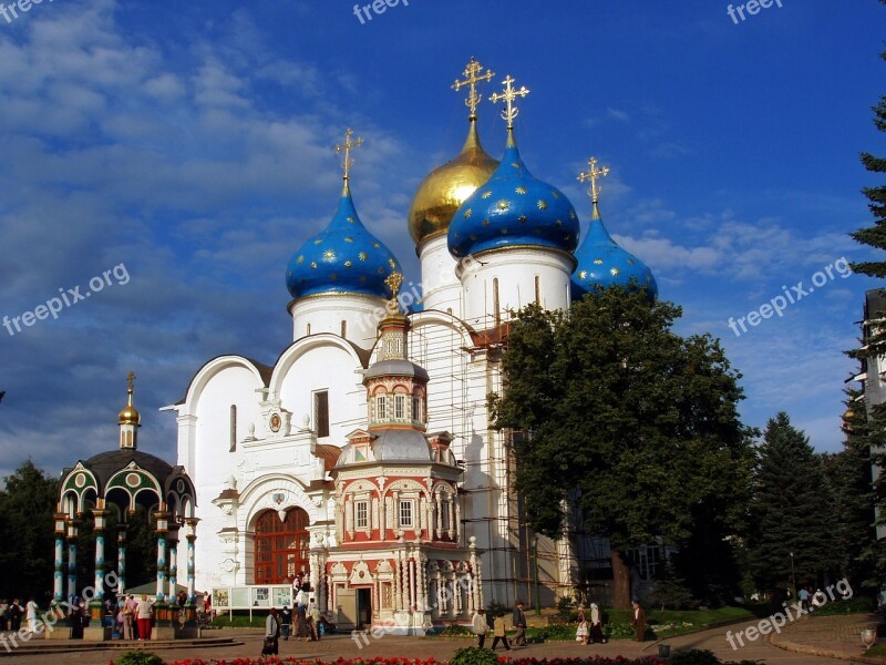 Russia Sergiev Posad City Architecture History