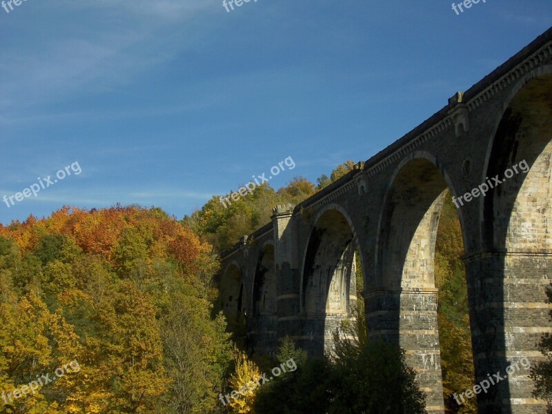 Bridge Stone Arch Bridge Railway Bridge Abandoned Architecture