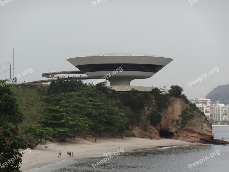 Niterói Museum Of Contemporary Art Brazil Travel To Board