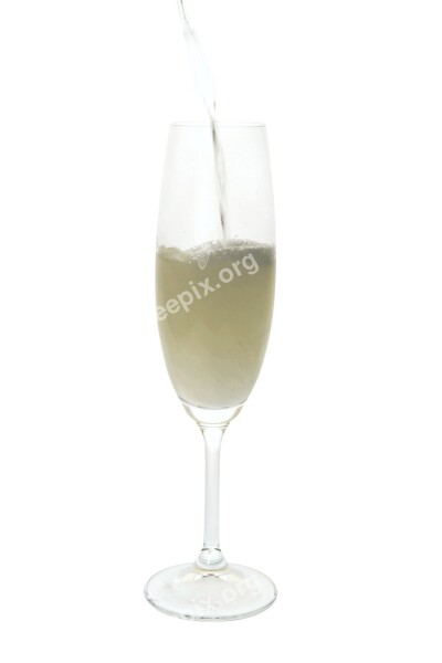 Champagne Celebrate Alcohol Drink Glass