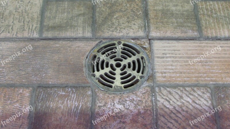 Drain Floor Tiles Drainage Old