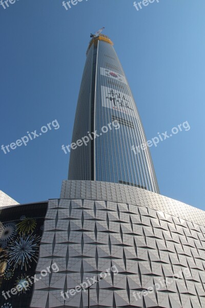 Korea Seoul Jamsil Lotte Tower 2nd Lotte World