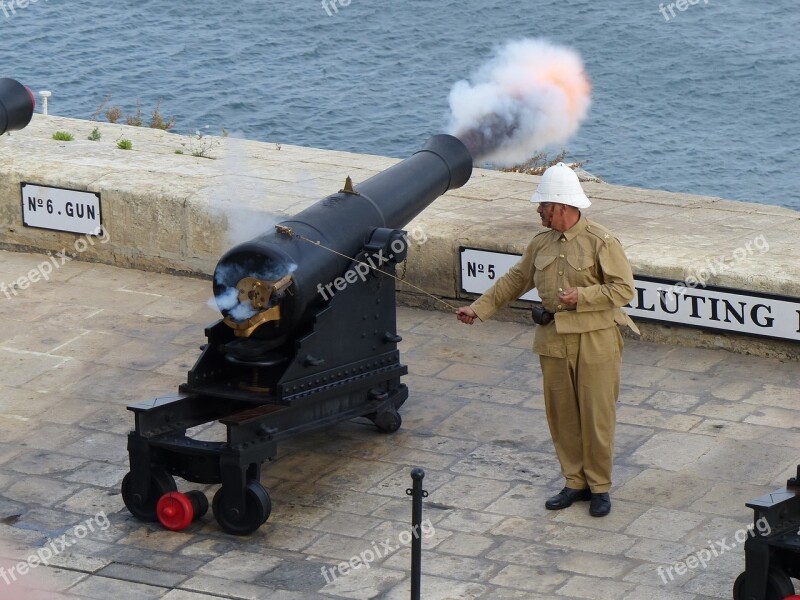 Salute Gun Soldier Shot Firing