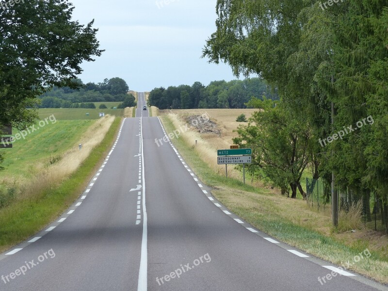 Road Perspective Infinite Free Photos