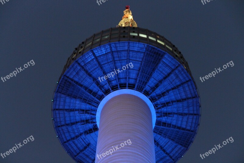 Namsan N Seoul Tower Seoul Republic Of Korea Namsan Tower