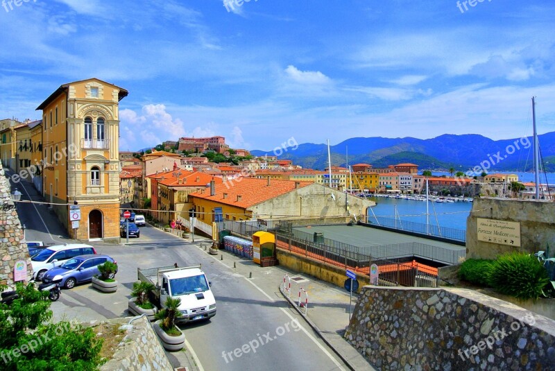 Elba Island Tuscany The Mediterranean Sea Italy