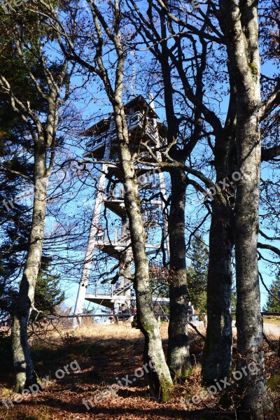 Black Forest Freiburg Schauinsland Tower Tower Schauinsland