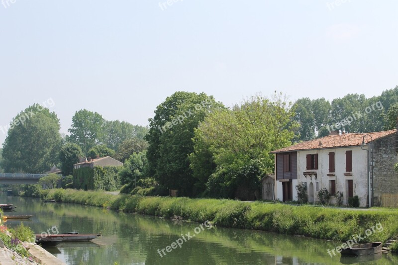 France Marsh But Landscape Water