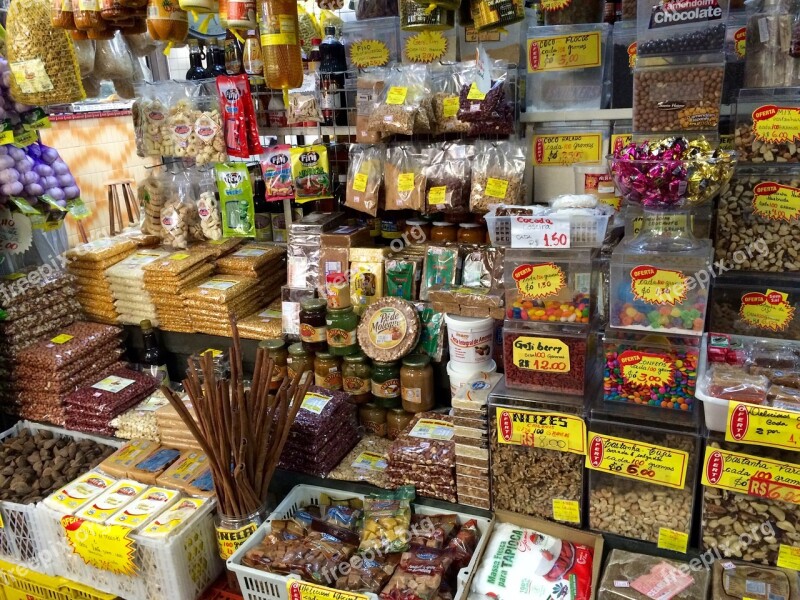 Brazilian Market Candy Delicious Cuisine