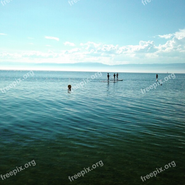 Stand-up Paddle Lake Board Water Free Photos