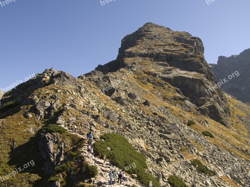 Tatry Kościelec Top Landscape Poland