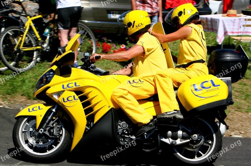 Motorbike Yellow Motorcycle Bike Transport