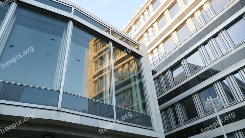 Architecture Glass Facade Building Bonn