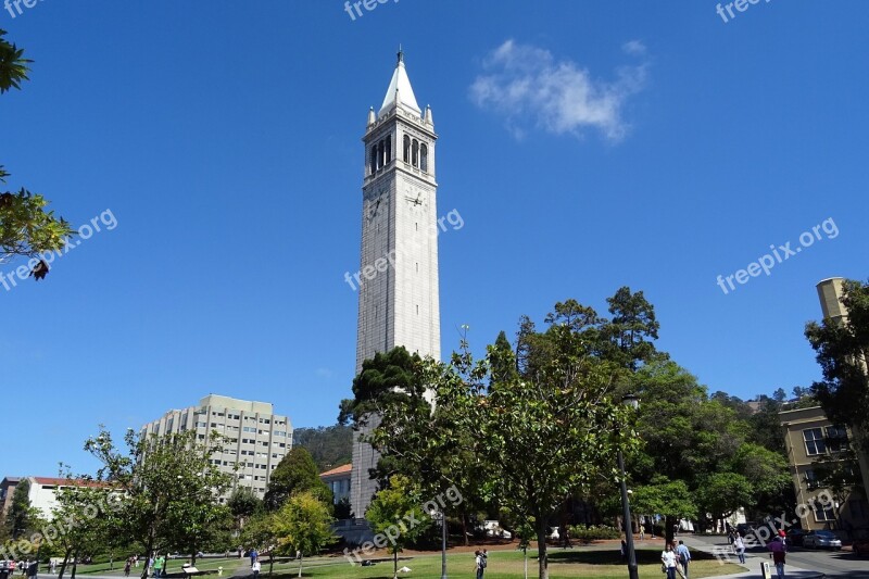 Campanile Sather Tower University Building Campus