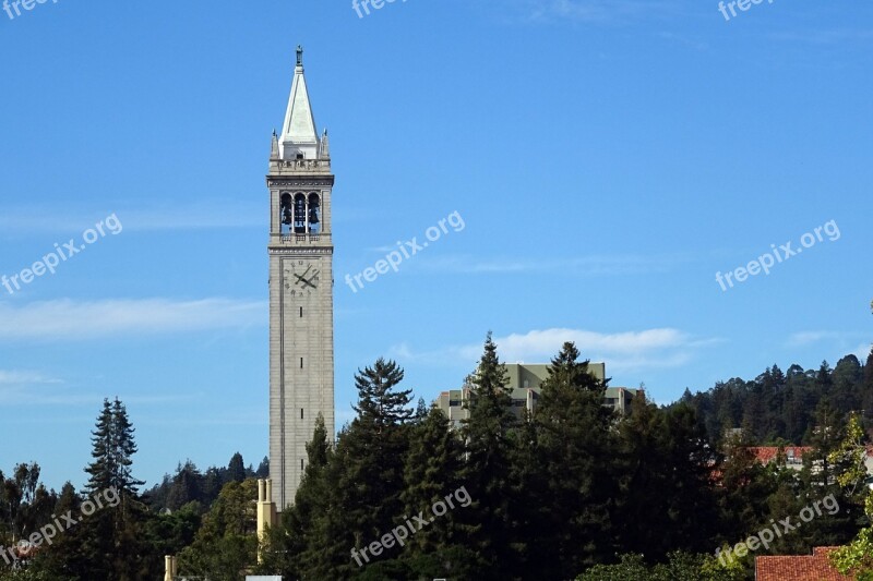 Campanile Sather Tower University Building Campus