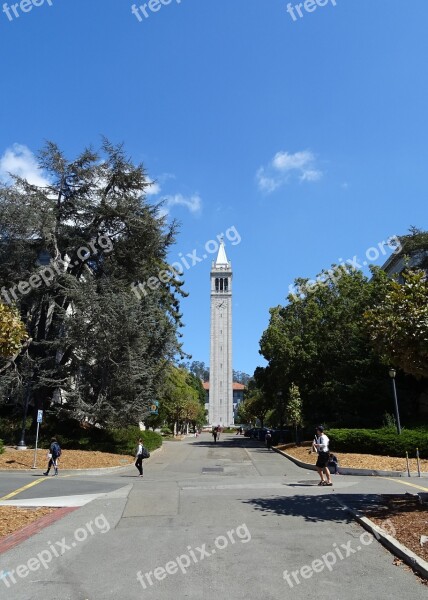 Campanile Sather Tower University Building Campus