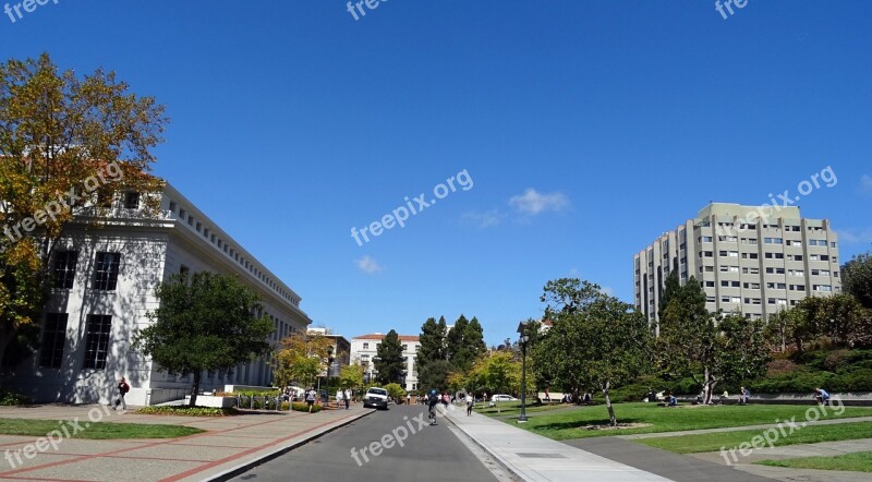 University Building Campus California Cal