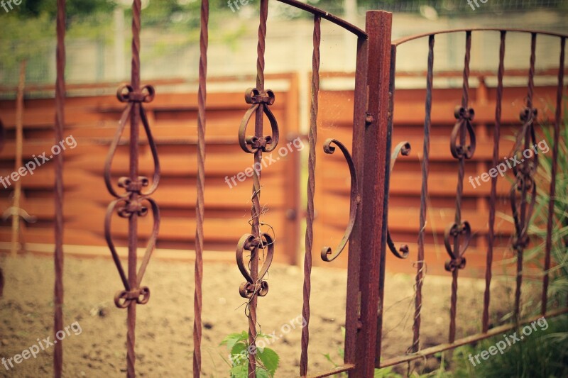 Old Iron Fence Iron Fence Gate Wrought