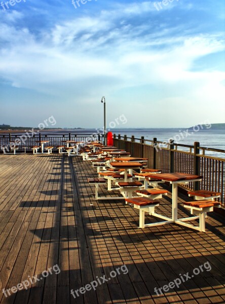 Weston Super Mare Somerset Uk England Sea