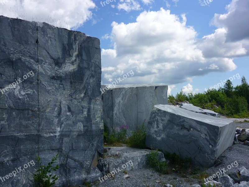 Marble Karelia Quarry Free Photos