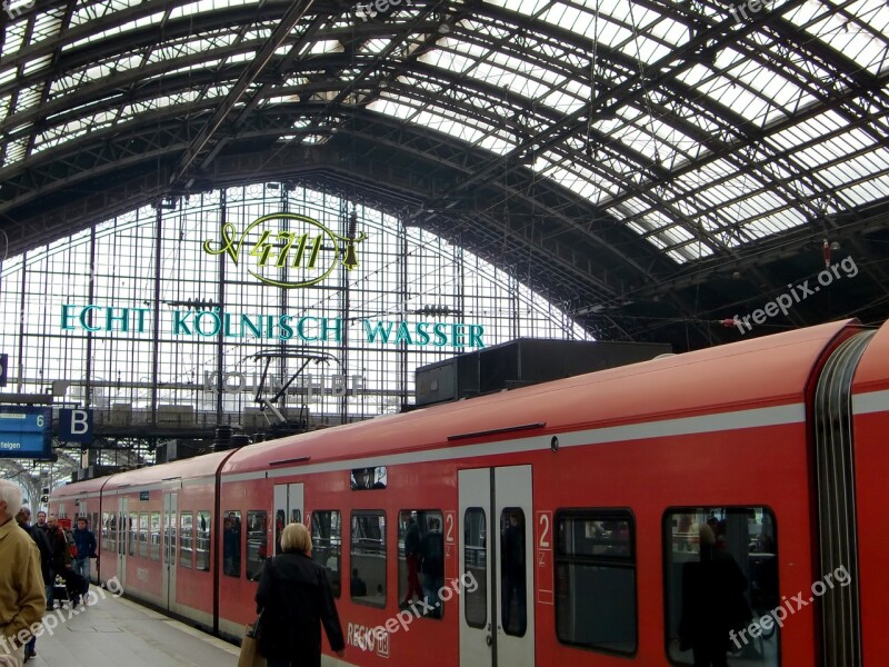 Cologne Railway Station Cologne Main Station Central Station Steel Structure