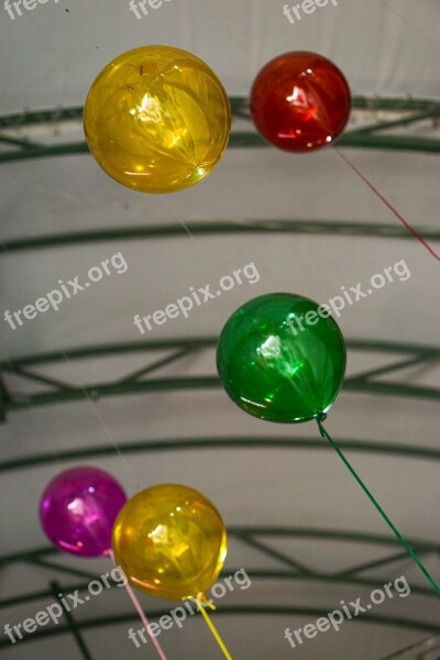 Balloons Ceiling Celebrate Free Photos