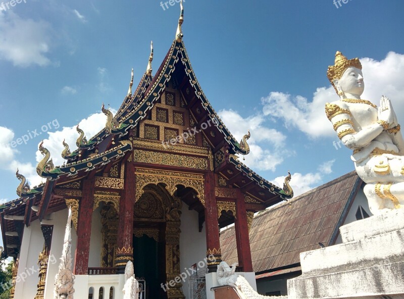 Temple Thailand Wat Travel Buddhism