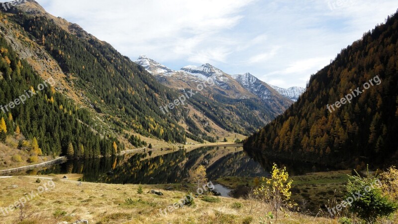 Riesachsee Bergsee Autumn Schladming Ennstal