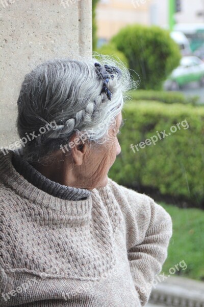 Women Elderly Woman Grandmother Old Age Rest