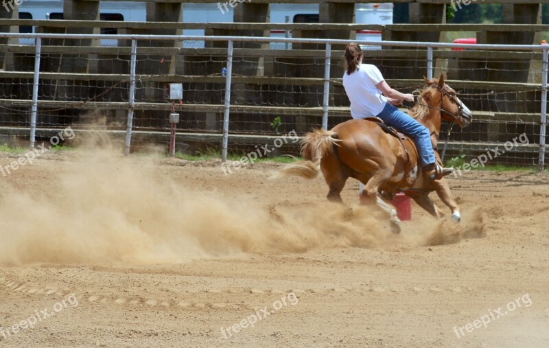 West Botte Race Horse Woman