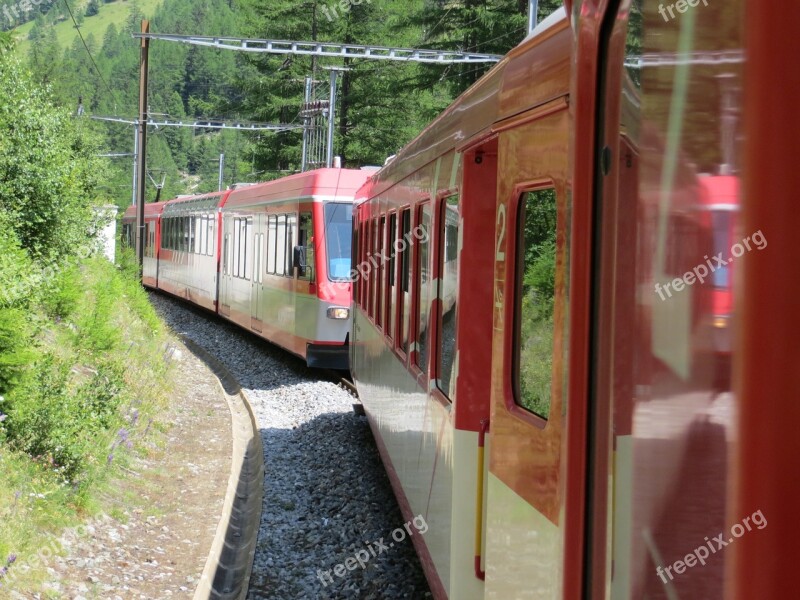 Glacier Express Switzerland Graubünden Alpine Zermatt