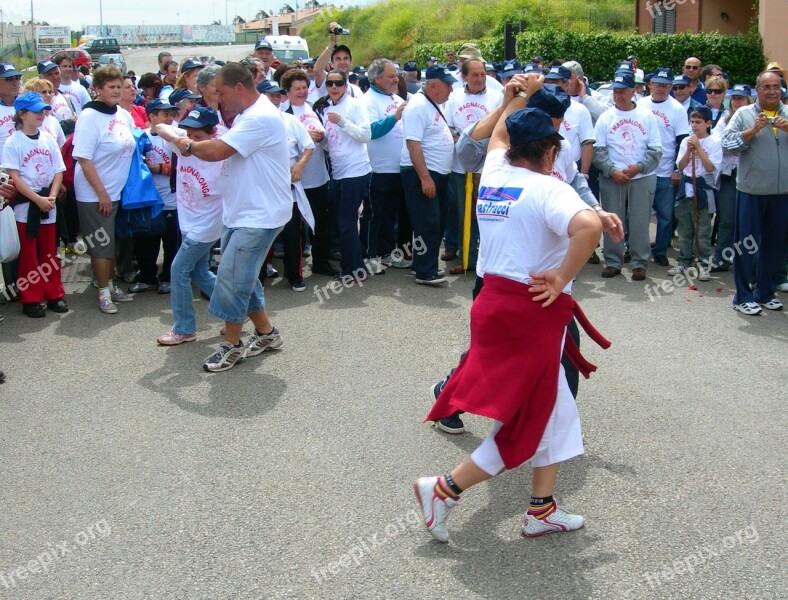 Dancing People San Cesareo Rome Italy