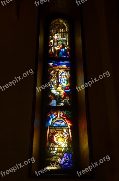 Glass Color Church Cathedral Basilica