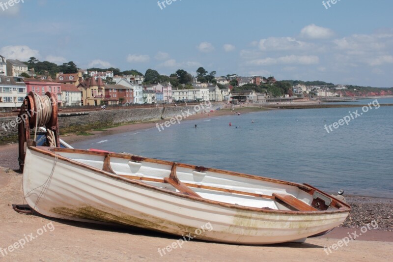 Dawlish Devon Coast Beach Seaside