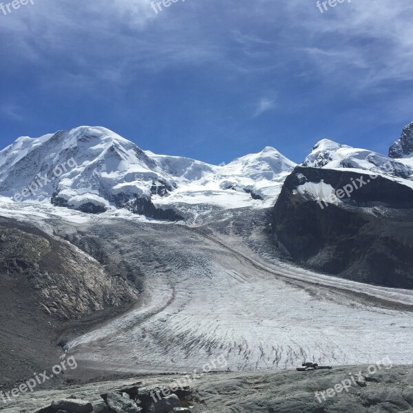 Glacier Zermatt Snow Valais Series 4000