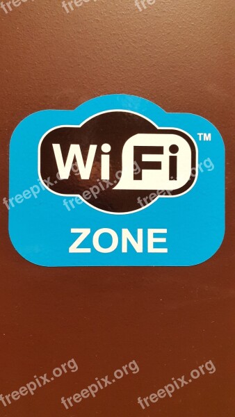 Wifi Zone Shield Note Surf