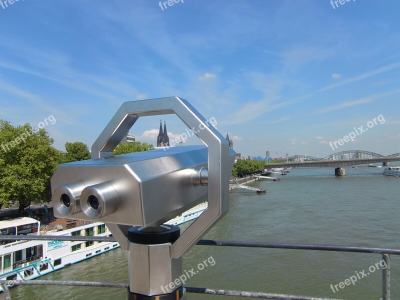 Cologne Telescope Binoculars Distant View Outlook