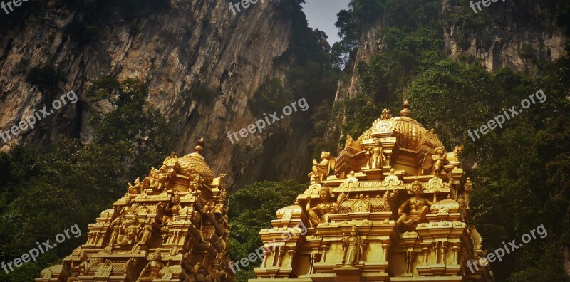 Malaysia Temple Hindu Religion Asia