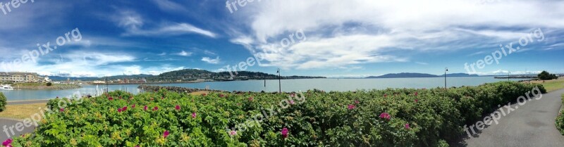 Pacific Northwest Bellingham Panorama Northwest Washington