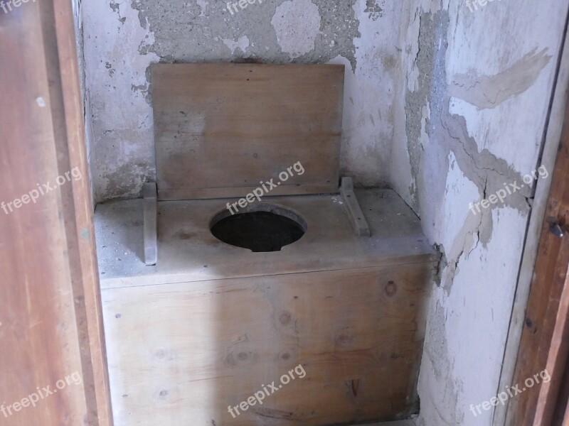 Toilet Primitive Castle Old Free Photos